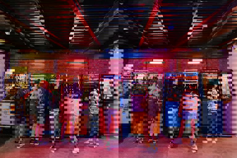 Retro Video Game Arcade Opens Its Doors to Nostalgic Gamers